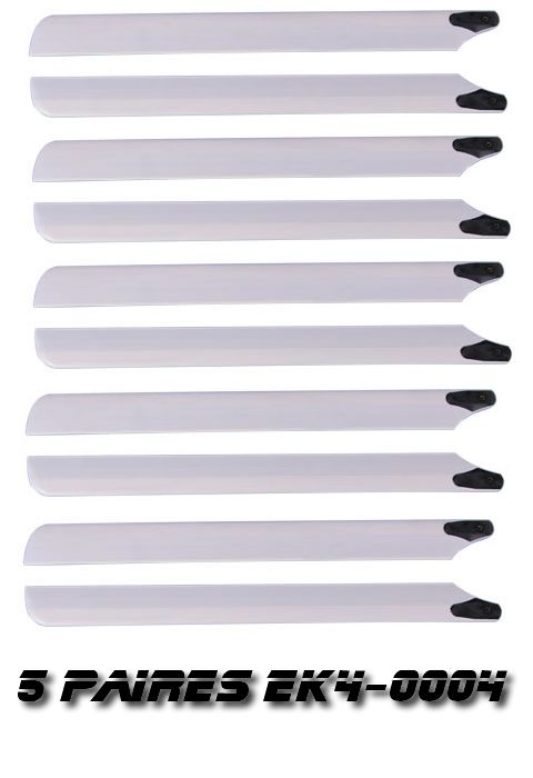 EK4-0004 - 5 Paires Wooden Blade ( 275 x 32 x 4.5mm ) King 2/3